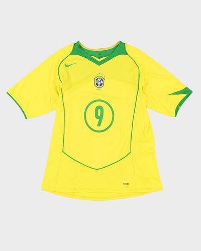 Nike Ronaldo R9 Brazil 2004-06 Football Shirt / Jersey - L