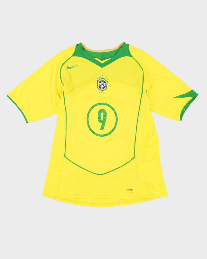 Nike Ronaldo R9 Brazil 2004-06 Football Shirt / Jersey - L