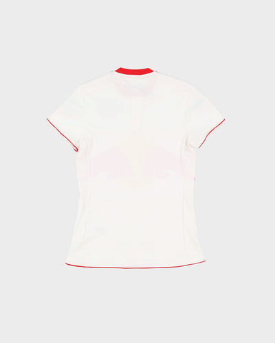 Adidas New York Red Bull's MLS White Football Shirt / Jersey - S