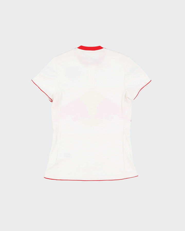 Adidas New York Red Bull's MLS White Football Shirt / Jersey - S
