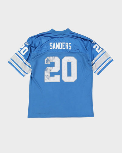 Barry Sanders #20 Detroit Lions Blue NFL Jersey - XL