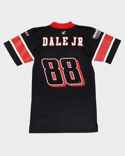 Vintage Nascar Chase Authentics Dale Jr. Black American Football Jersey - S / M