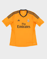 Adidas Real Madrid 2013-14 Orange Away Jersey - L