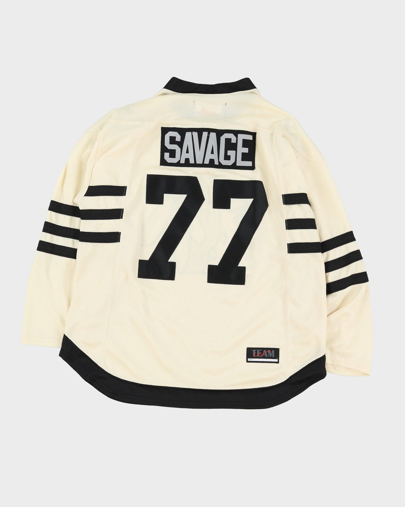 Savage #77 Chicago Blackhawks White NHL Stitched Hockey Jersey - XL