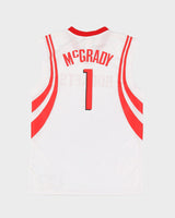 2008 Tracy McGrady #1 Houston Rockets White NBA Basketball Jersey - M