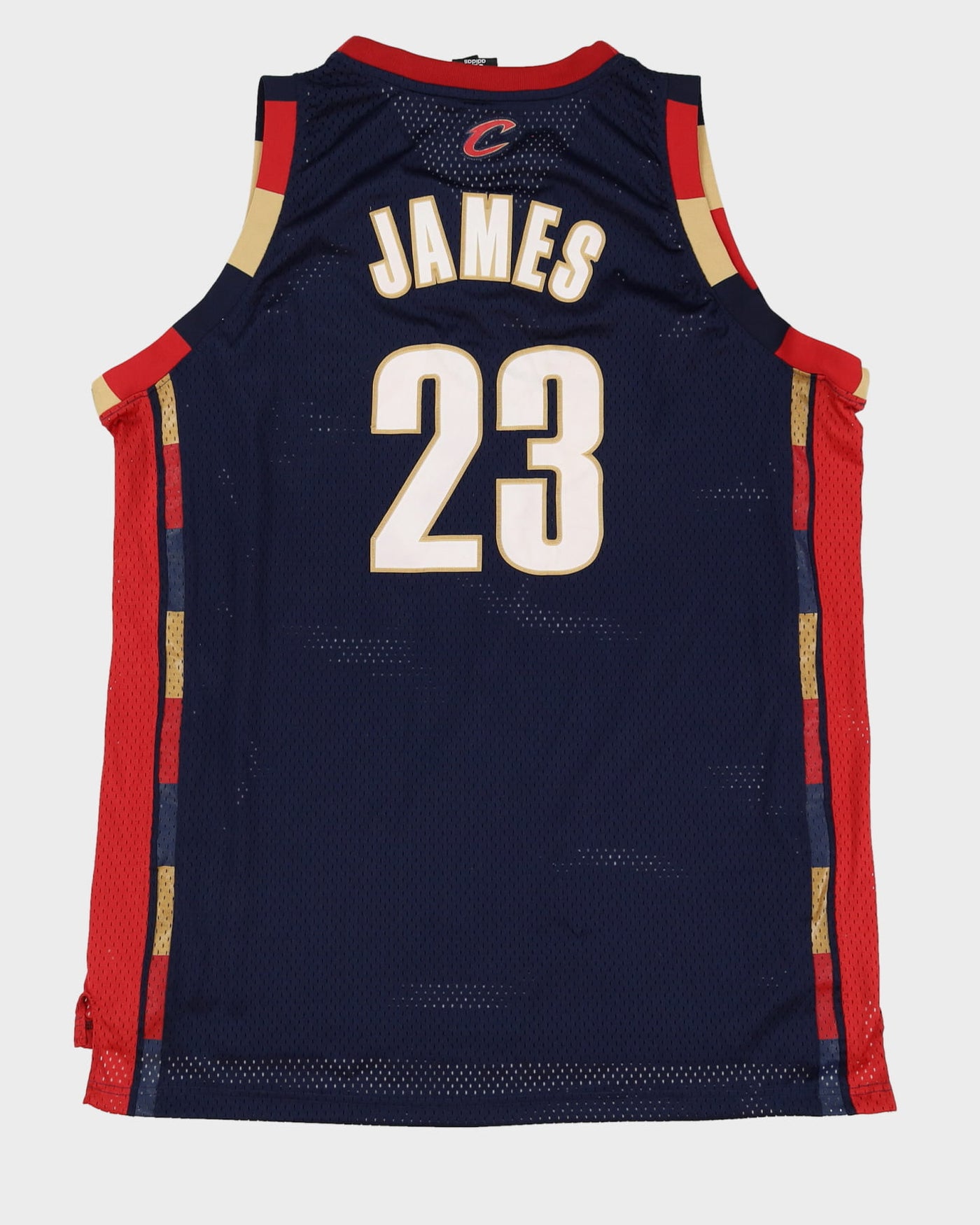 00s LeBron James #23 Cleveland Cavaliers Navy Stitched Alt NBA Basketball Jersey - XXL