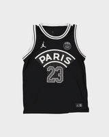 Jordan X PSG Black Basketball Jersey - S