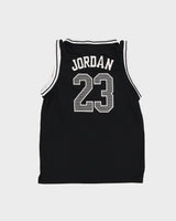 Jordan X PSG Black Basketball Jersey - S