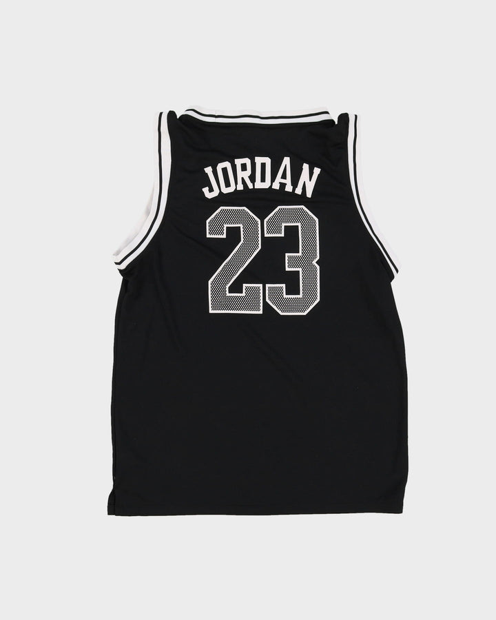Jordan X PSG Black Basketball Jersey - S