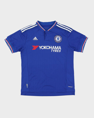 2015-16 Adidas Chelsea Blue Home Kit Football Shirt Jersey - S