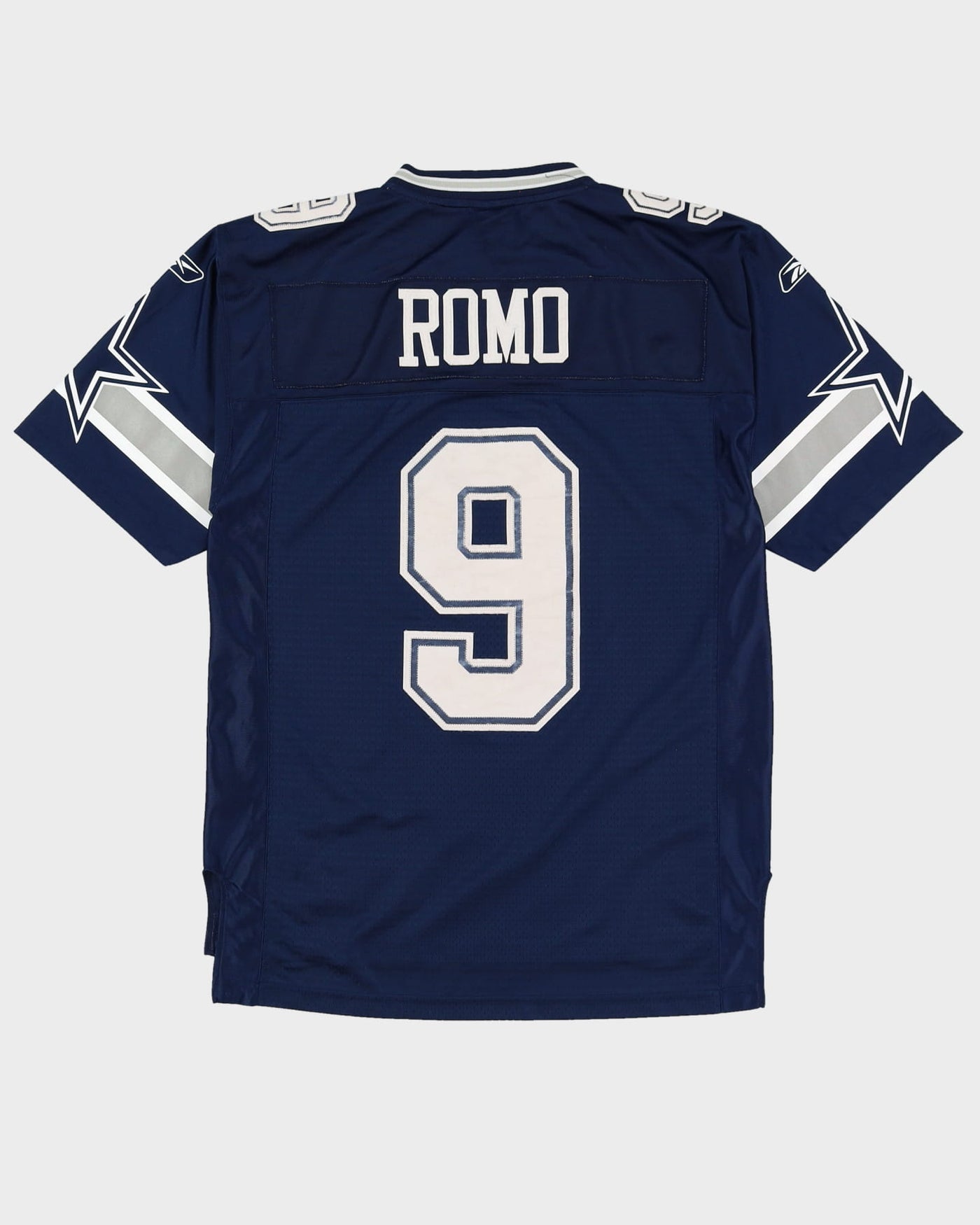 00s Tony Romo #9 Dallas Cowboys Navy NFL American Stitched Football Jersey - M