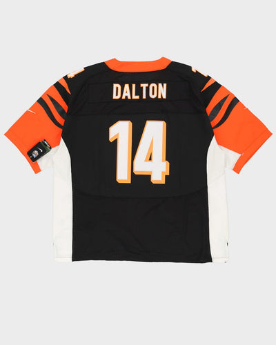 Deadstock Nike Andy Dalton #14 Cincinnati Bengals Orange / Black NFL American Football Jersey - XXL