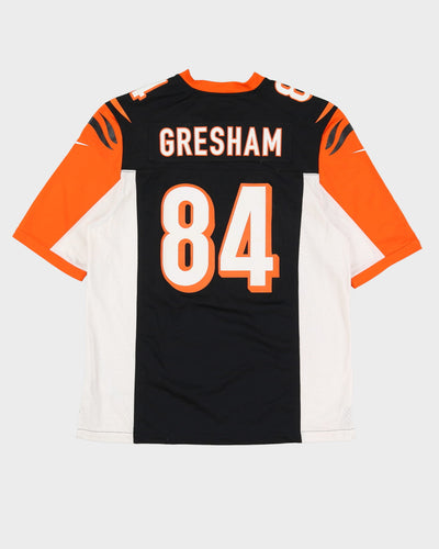 Nike Jermaine Gresham #84 Cincinnati Bengals Orange / Black NFL American Football Jersey - L