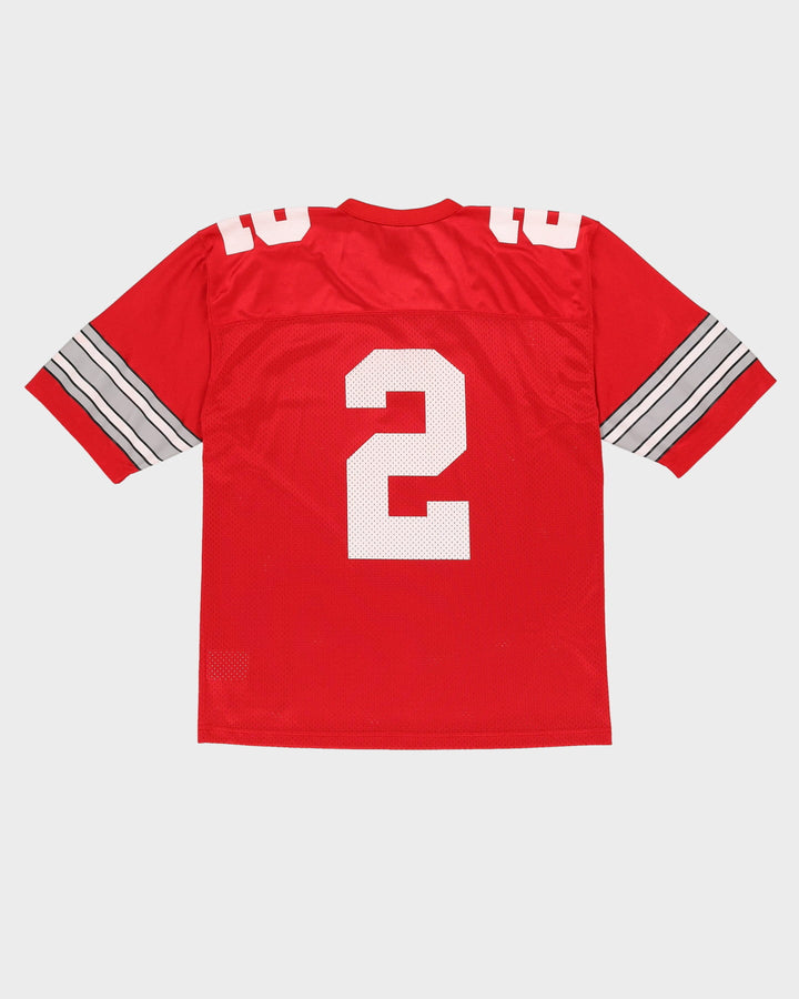 Nike Ohio State #2 Red NCAA College Football / American Football Jersey - M