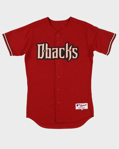 Arizona Diamondbacks Red Majestic MLB Baseball Jersey - L