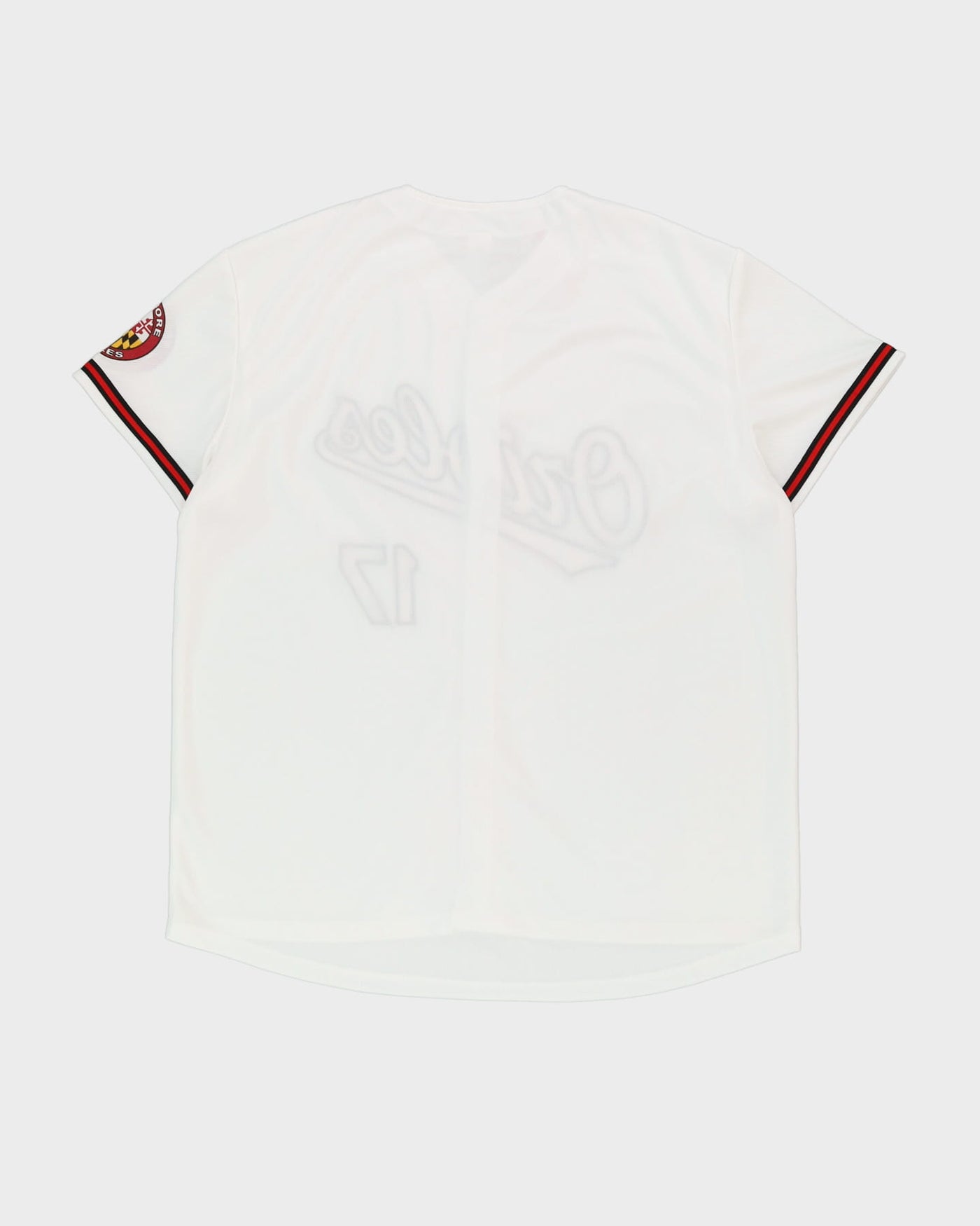 Deadstock Baltimore Orioles #17 White MLB Baseball Jersey - XL