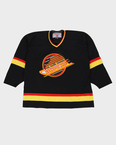 Vancouver Canucks Black NHL Hockey Jersey - XXL