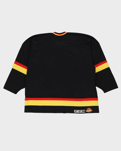 Vancouver Canucks Black NHL Hockey Jersey - XXL