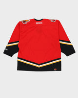 CCM Calgary Flames Red / Black NHL Oversized Hockey Jersey - XL