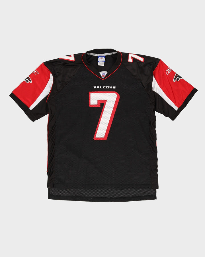 Mike Vick #7 Atlanta Falcons Black NFL American Football Jersey L XL