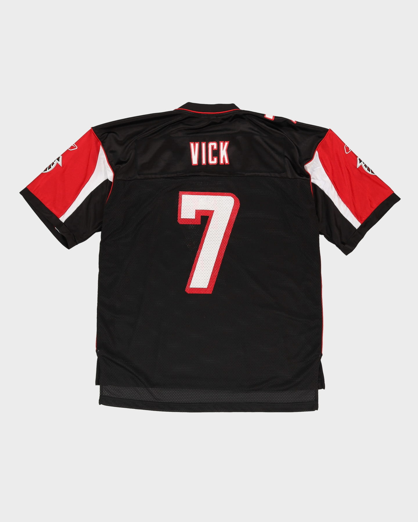 Mike Vick #7 Atlanta Falcons Black NFL American Football Jersey - L / XL