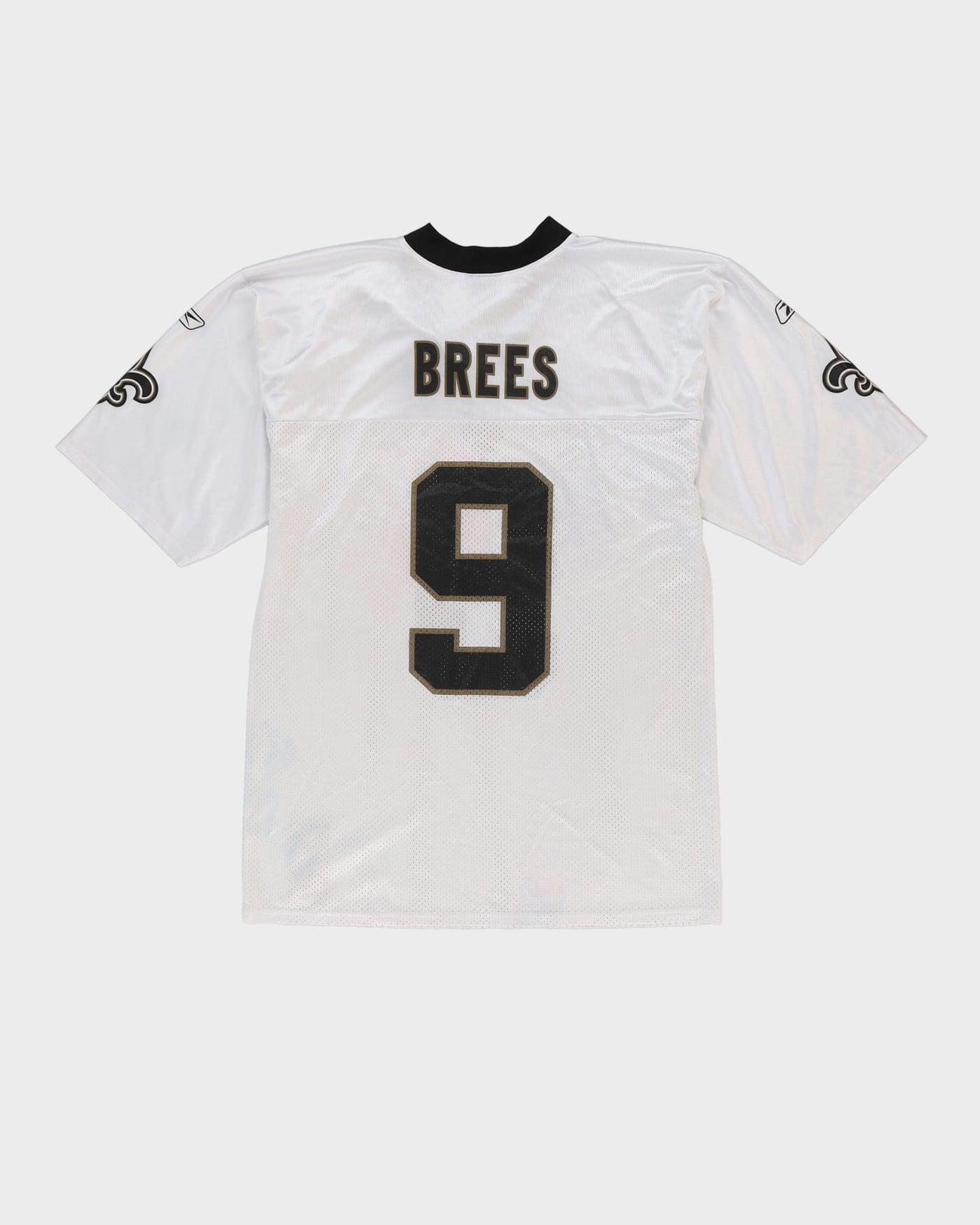Drew Brees #9 New Orleans Saints White NFL American Football