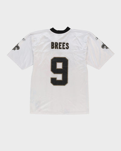 Drew Brees #9 New Orleans Saints White NFL American Football Jersey - M