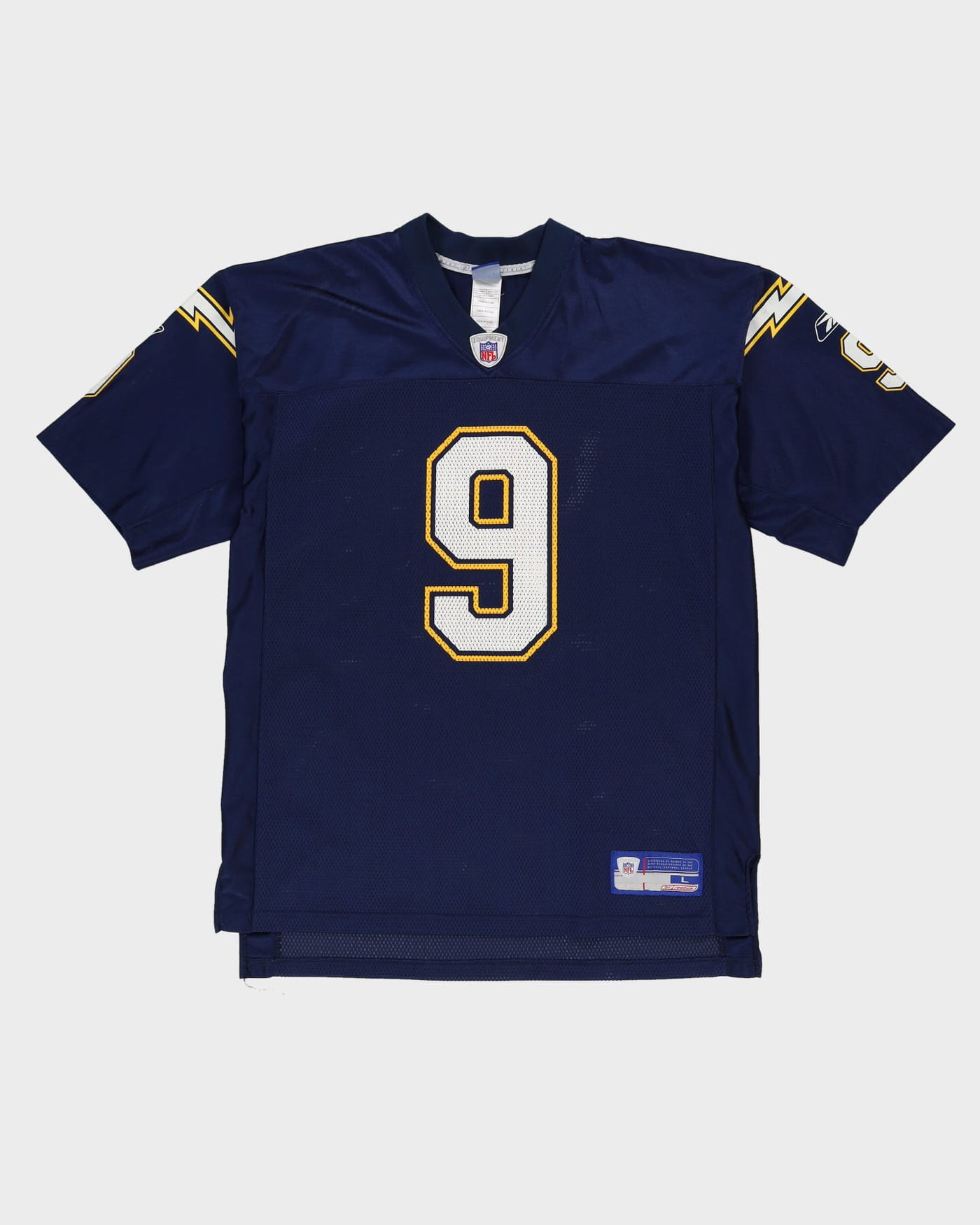 Drew Brees #9 San Diego Chargers Navy NFL American Football Jersey - L