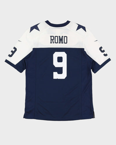 Tony Romo #9 Dallas Cowboys Navy NFL American Football Jersey - L