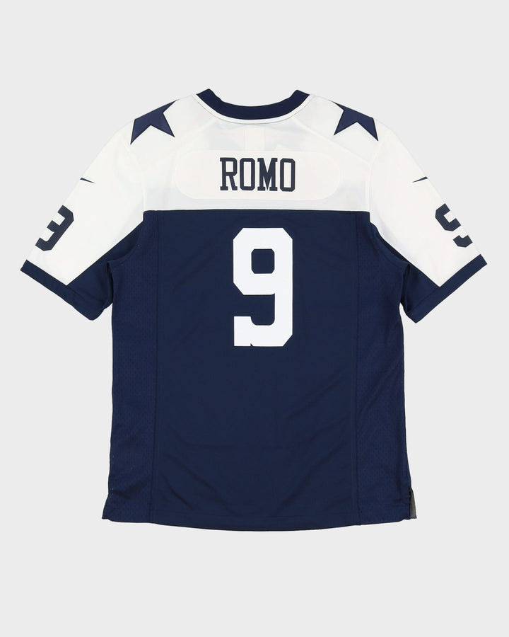 Tony Romo #9 Dallas Cowboys Navy NFL American Football Jersey - L
