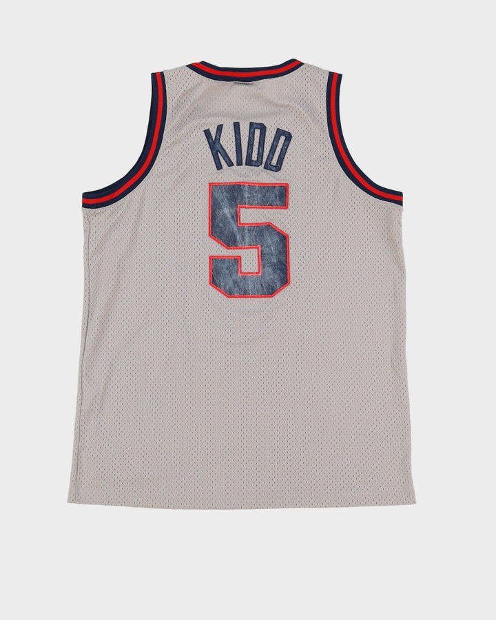 00s Jason Kidd #5 New Jersey Nets NBA Basketball Jersey - M