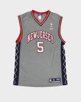 00s Jason Kidd #5 New Jersey Nets NBA Basketball Jersey - M