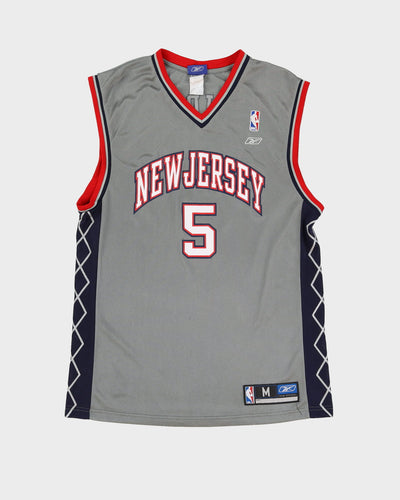 00s Jason Kidd #5 New Jersey Nets NBA Basketball Jersey - M