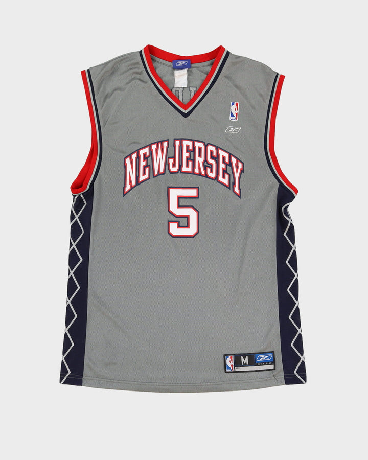 00s Jason Kidd #5 New Jersey Nets NBA Basketball Jersey - M