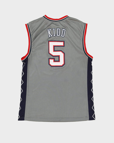 00s Jason Kidd #5 New Jersey Nets NBA Basketball Jersey - M