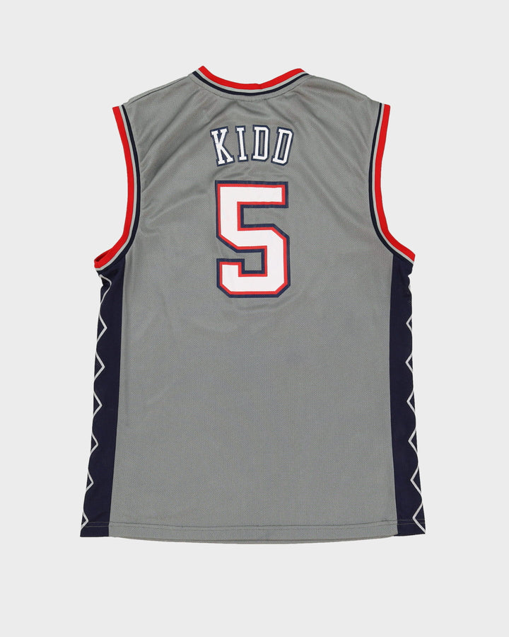 00s Jason Kidd #5 New Jersey Nets NBA Basketball Jersey - M