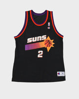 90s Elliot Perry #2 Phoenix Suns Champion NBA Basketball Jersey - L