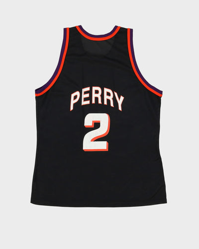 90s Elliot Perry #2 Phoenix Suns Champion NBA Basketball Jersey - L