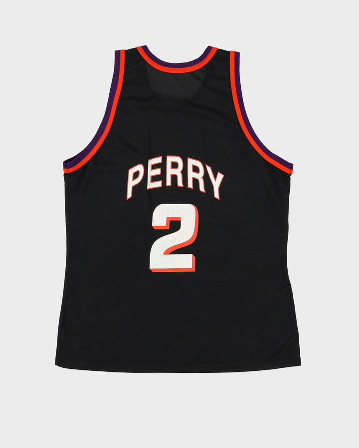 90s Elliot Perry #2 Phoenix Suns Champion NBA Basketball Jersey - L