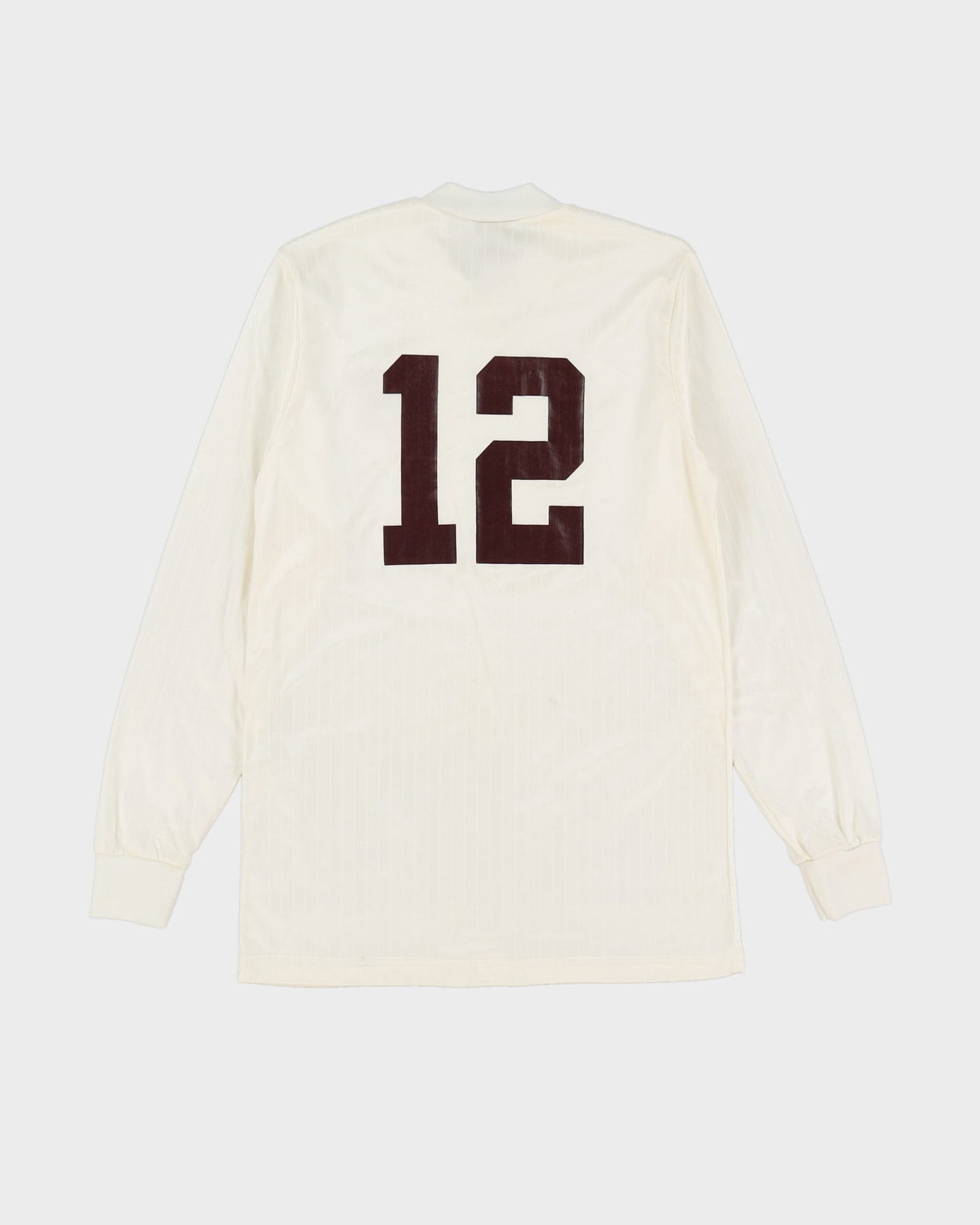 Vintage 70s Bowen Pub Canada White Long Sleeve Football Shirt / Jersey - S