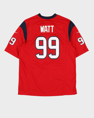 JJ Watt #99 Houston Texans Red NFL American Football Jersey - M