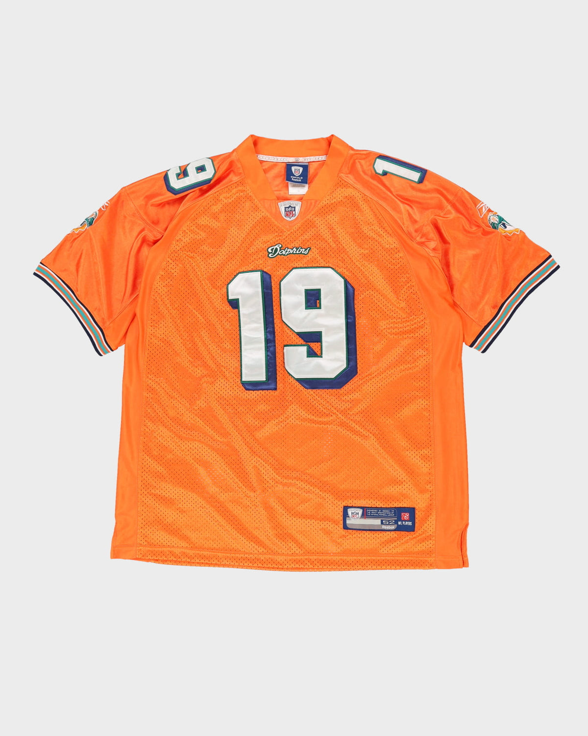 Brandon Marshall #19 Miami Dolphins Reebok NFL American Football Jersey - L