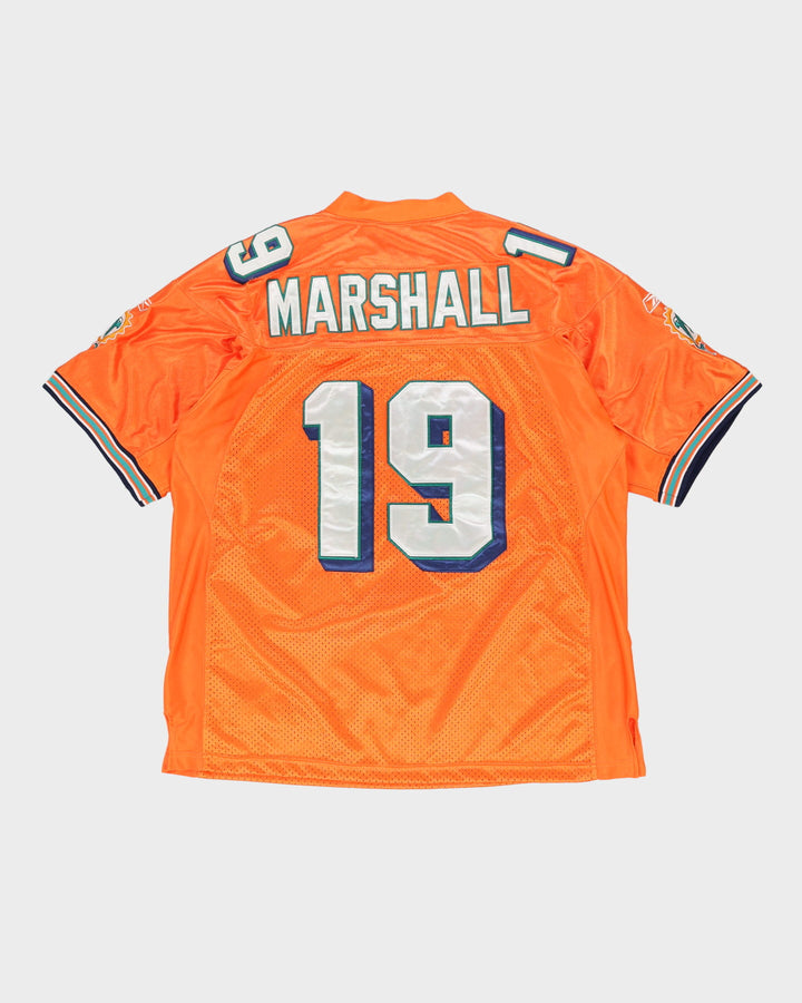 Brandon Marshall #19 Miami Dolphins Reebok NFL American Football Jersey - L