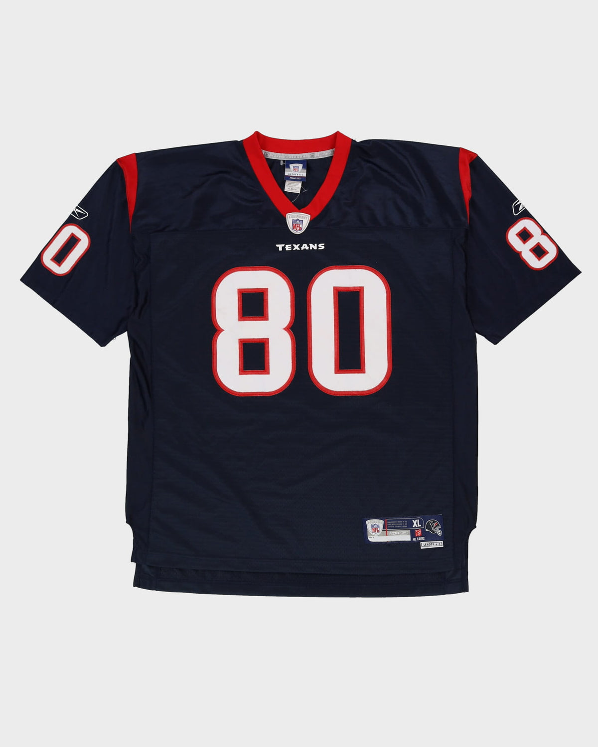 00s Andre Johnson #80 Houston Texans NFL Stitched Reebok Jersey - XL
