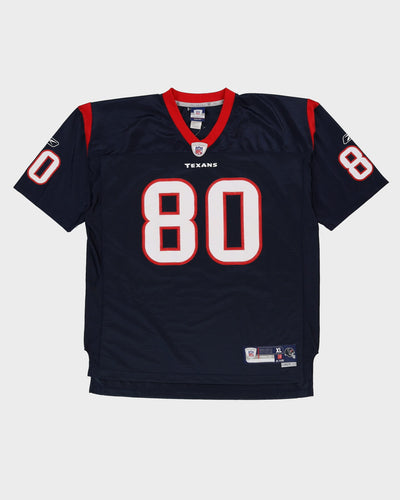 00s Andre Johnson #80 Houston Texans NFL Stitched Reebok Jersey - XL