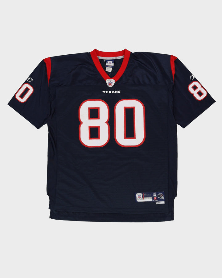 00s Andre Johnson #80 Houston Texans NFL Stitched Reebok Jersey - XL