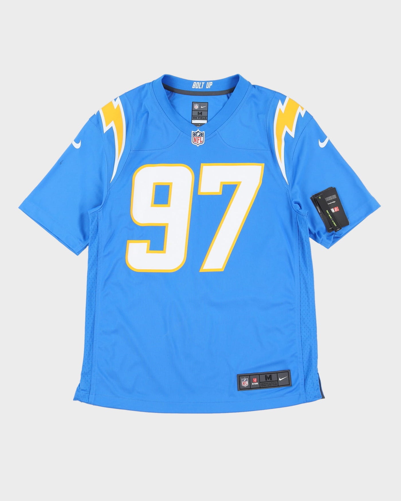 Deadstock With Tags Joey Bosa #97 LA Chargers Powder Blue Jersey - M