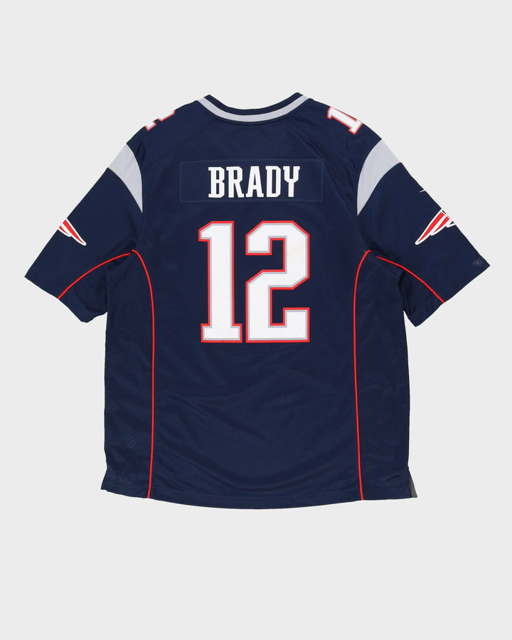 Tom Brady #12 New England Patriots Navy Nike NFL Jersey - XL