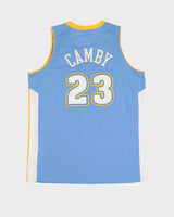 Marcus Camby #23 Denver Nuggets NBA Stitched Blue Basketball Jersey - XL