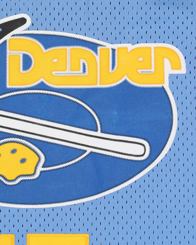 00s Carmelo Anthony #15 Denver Nuggets Stitched NBA Jersey - S